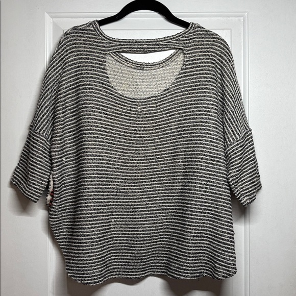 Anthropologie Deletta Striped Woven Top - Picture 2 of 8